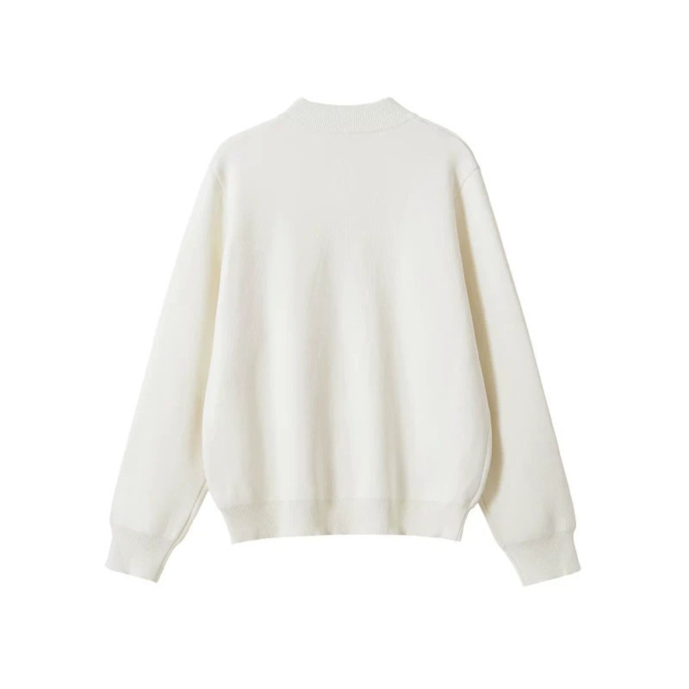 ZARA Casual Collar Solid Color Versatile Knit Cardigan